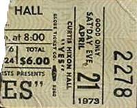 Ticket Stubs